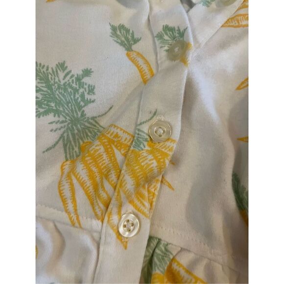 Kate Quinn Farm Carrot Ruffled Romper - Picture 3 of 4